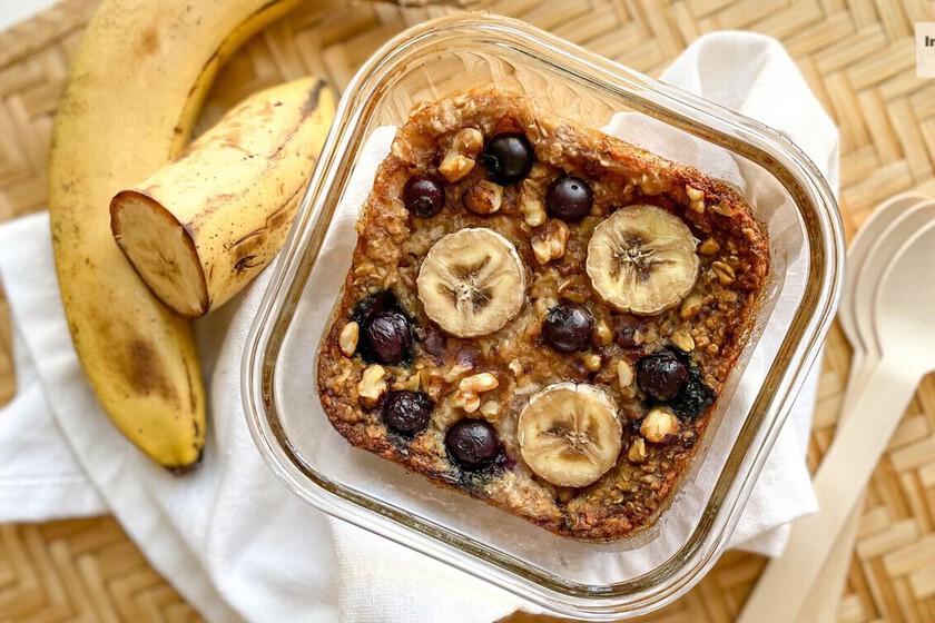 Baked oatmeal recipes with banana and blueberries, a sweet and healthy breakfast to always have in the fridge
+2023