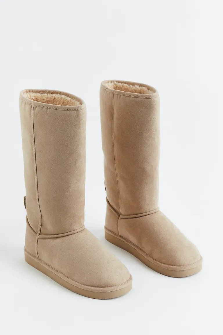 warm lined boots