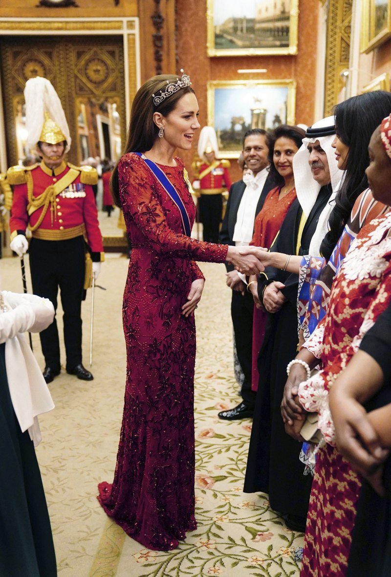 Princess Kate Tiara 756 Royals, London, United Kingdom - December 06, 2022Britain's Kate, Princess of Wales during a Diplomatic Corps reception at Buckingham Palace in London