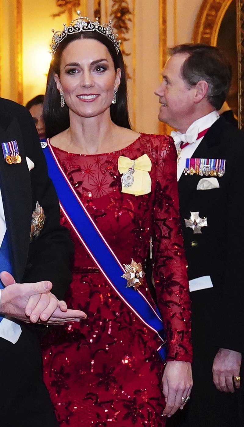 Princess Kate Tiara 755 Royals, London, United Kingdom - 06 December 2022 Britain's Kate, Princess of Wales during a Diplomatic Corps reception at Buckingham Palace in London