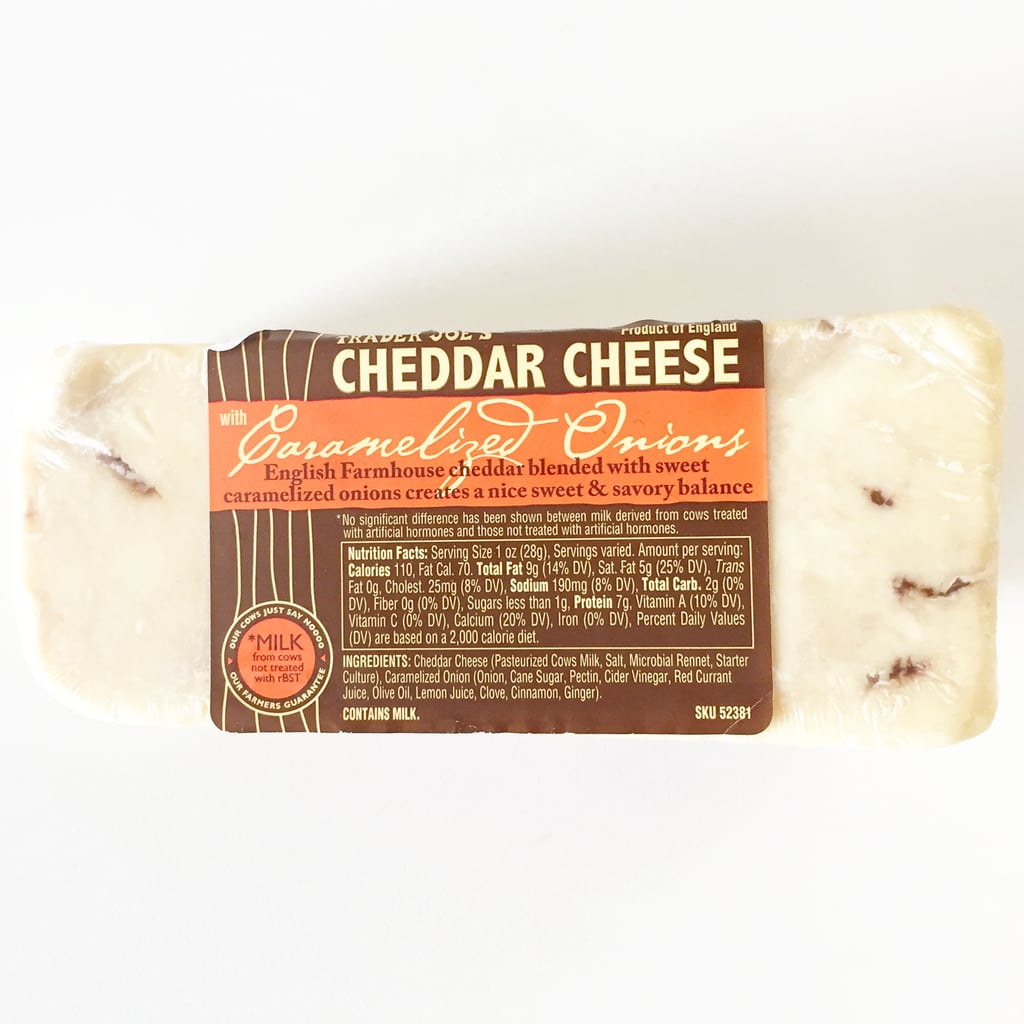 Best Trader Joe's Cheese: Cheddar with Caramelized Onions