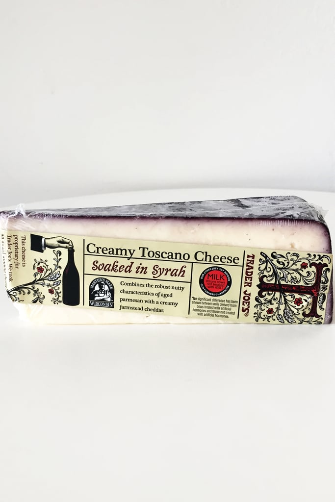Best Trader Joe's Cheese: Creamy Tuscan cheese soaked in Syrah