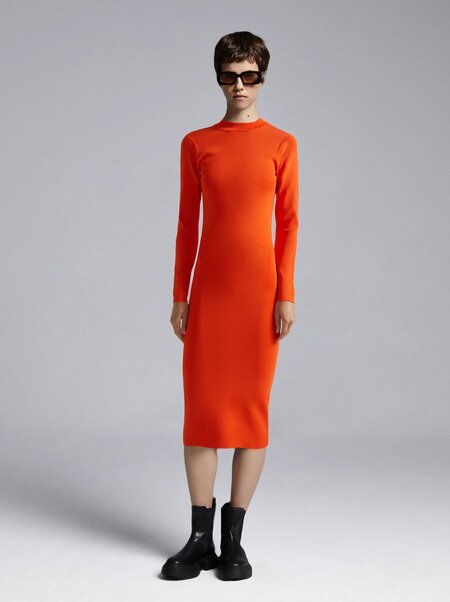 Orange Dress 03