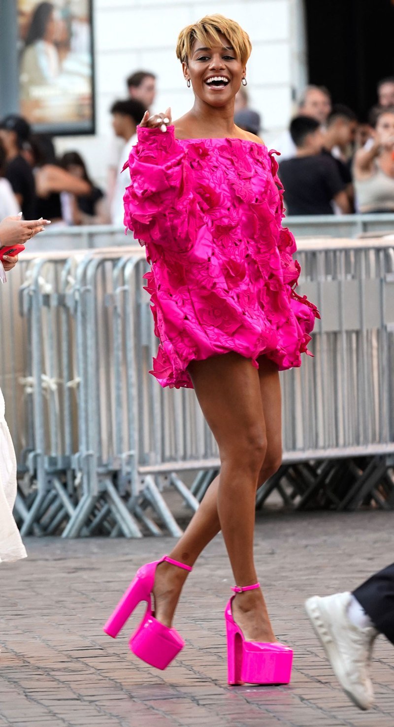 Ariana DeBose Barbie pink trend