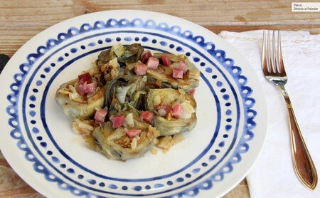 Healthy Dinner Recipe Ham Artichokes 02