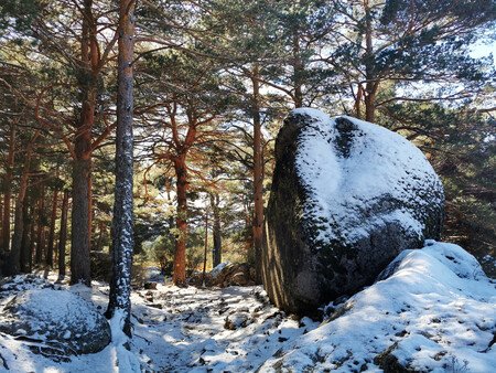 snow breaks spain