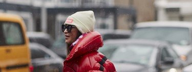 23 looks to face the snowstorm in Spain without having to resort to a ski suit 