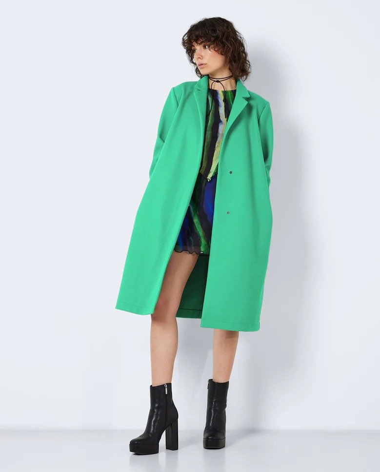 Noisy May women's long cloth coat