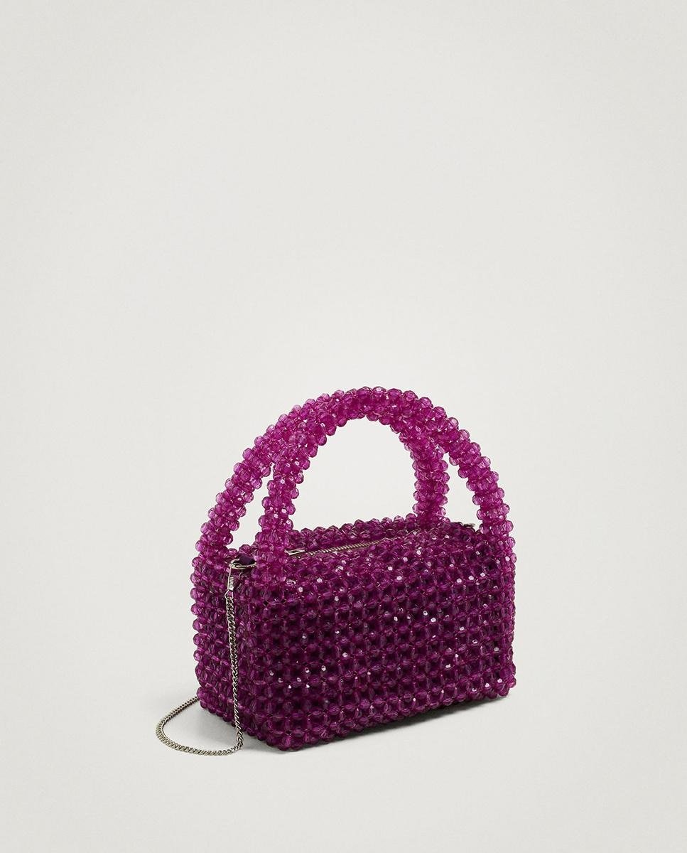 Purple semi-transparent party bag