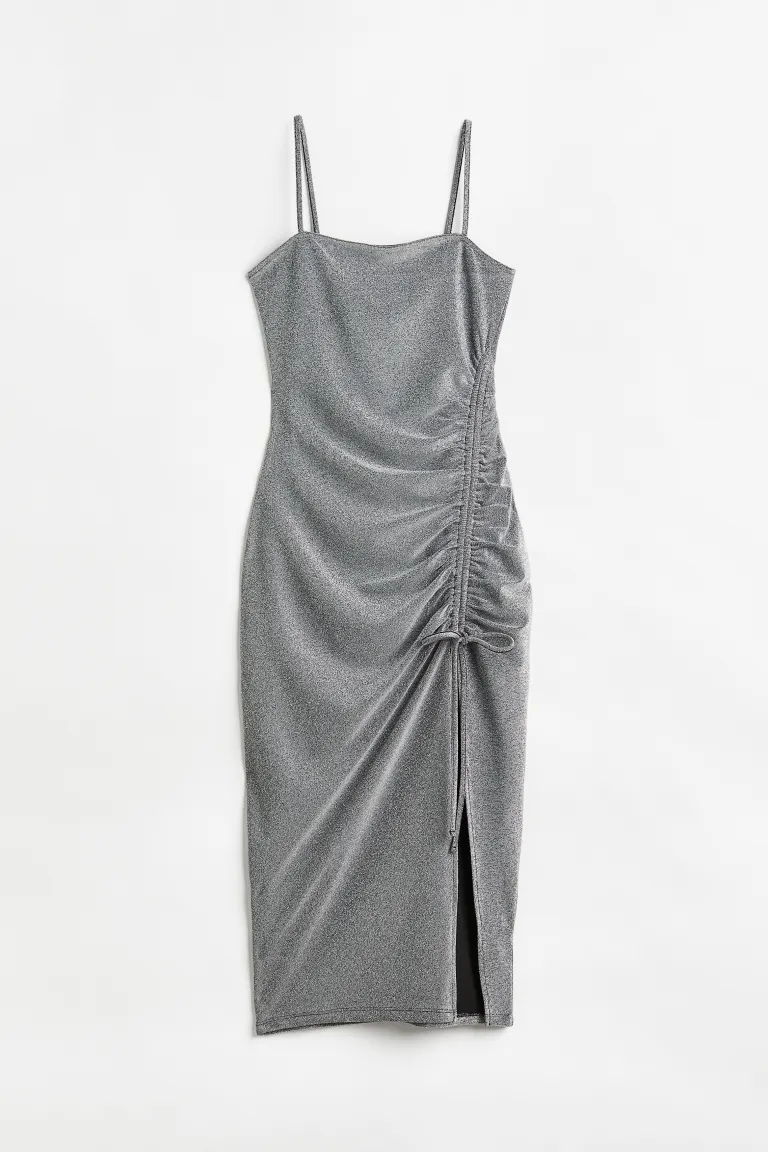 H&M Drawstring Bodycon Dress