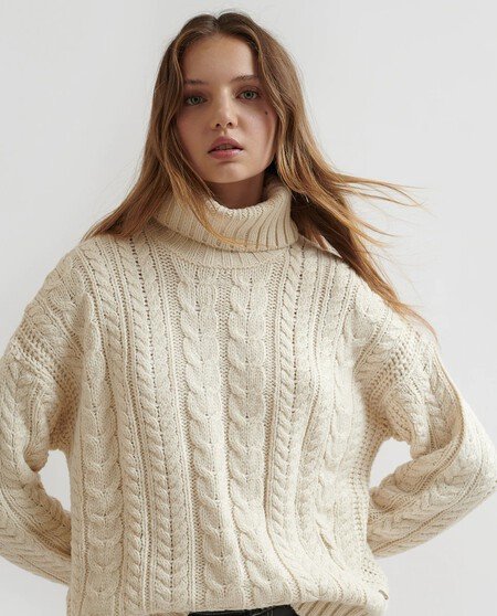 Braided Sweater