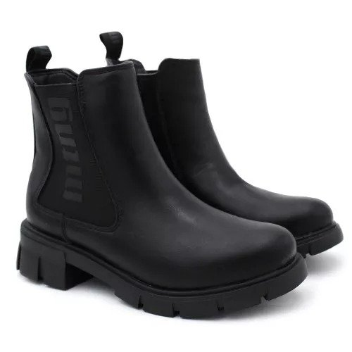 Mustang platform chelsea boots 48625