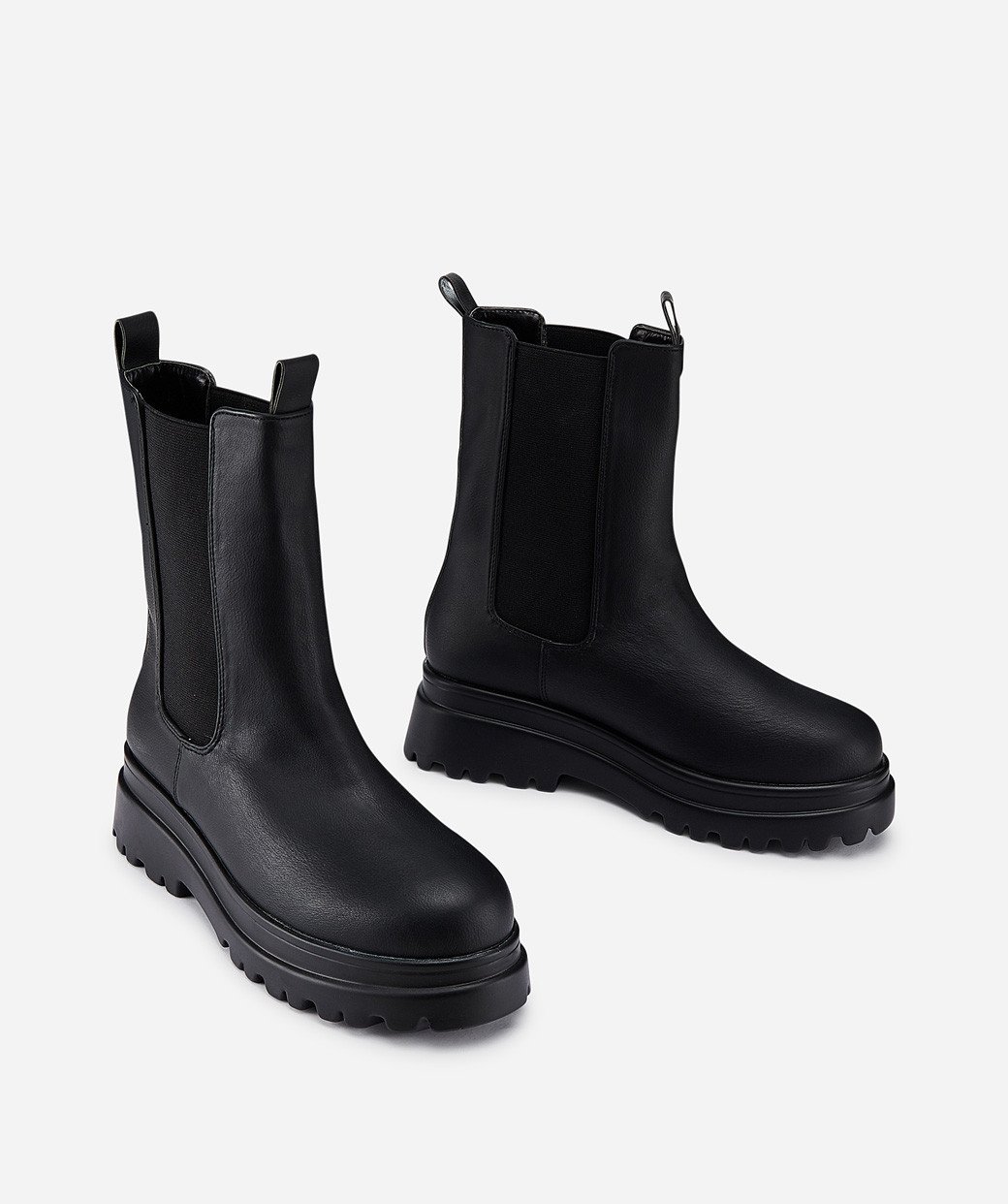 Chunky Sole Chelsea Boots