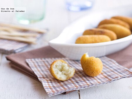 Assorted cheese croquettes