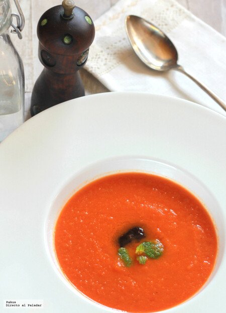 Tomato Carrot And Ginger Cream