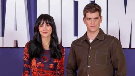 Aitana Ocana And Miguel Bernardeau In The Premier Of The Last In Madrid