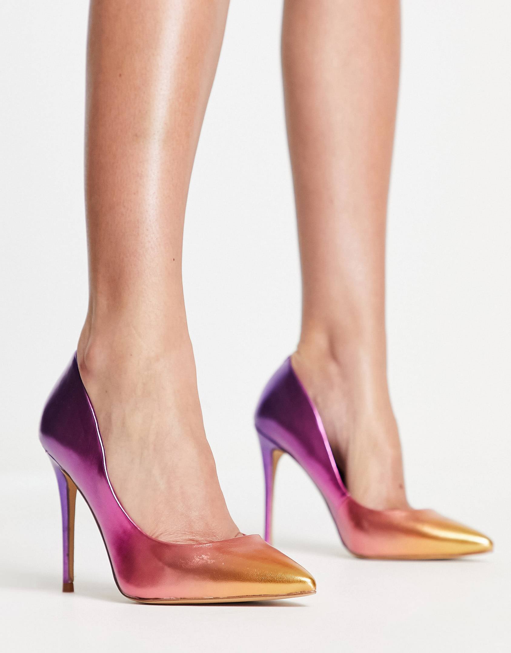 ALDO Stessy Purple Gradient Heeled Shoes