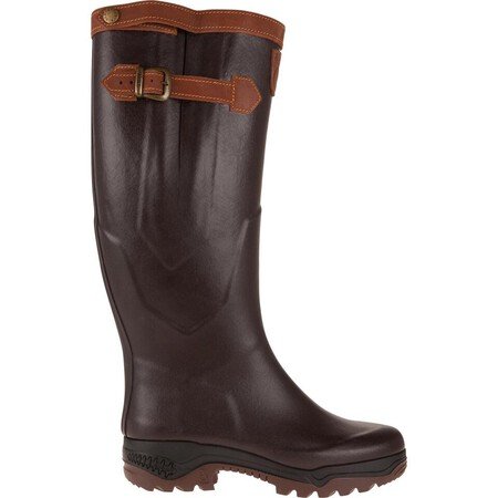 Katiuskas Aigle Parcours 2 Signature Men's Hunting Rain Boots Leather Bellows