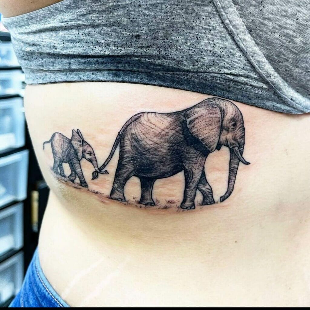 The family orientated animal tattoo