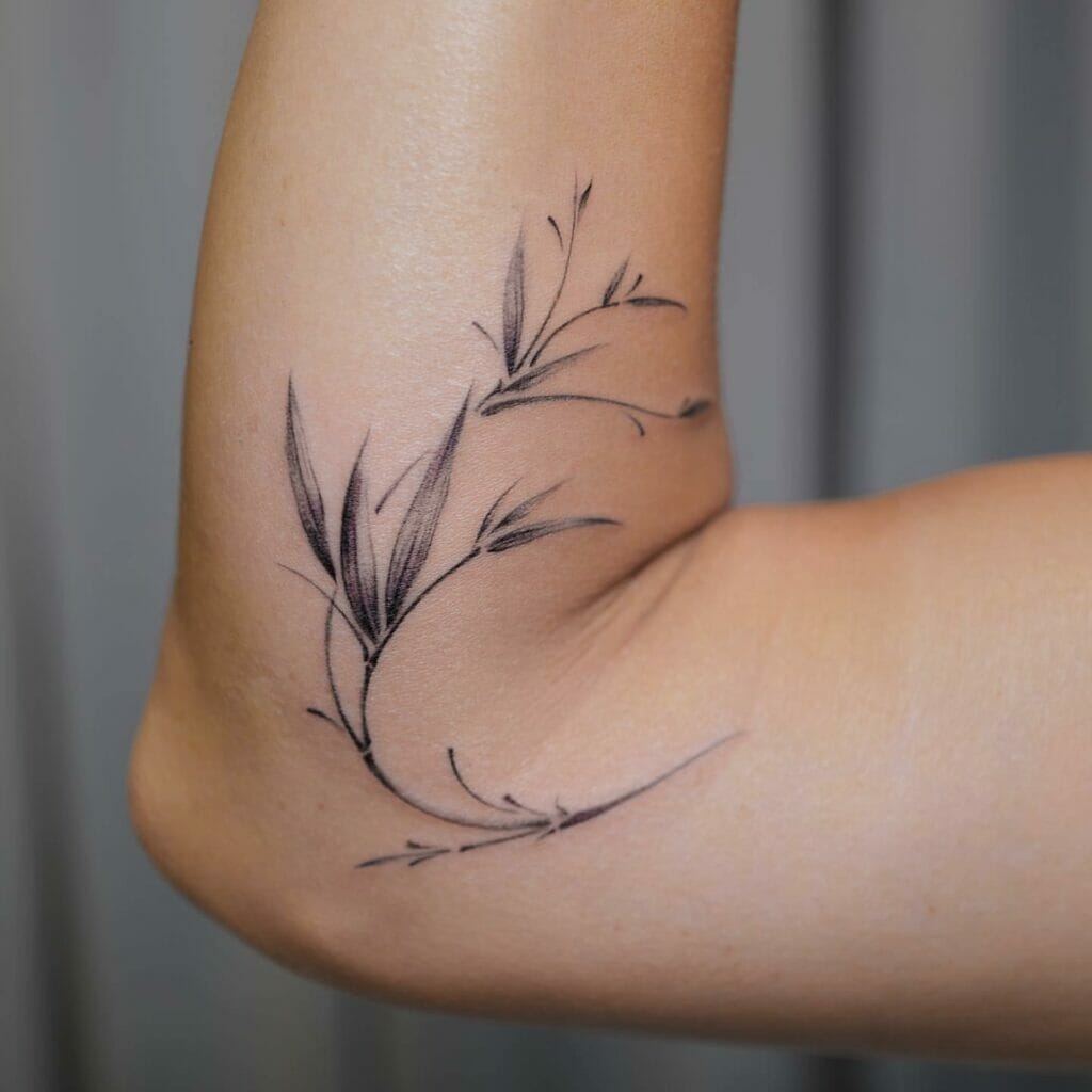 Leaf Vine Tattoo