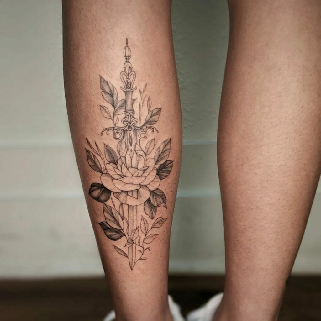 Leaf Vine Tattoo