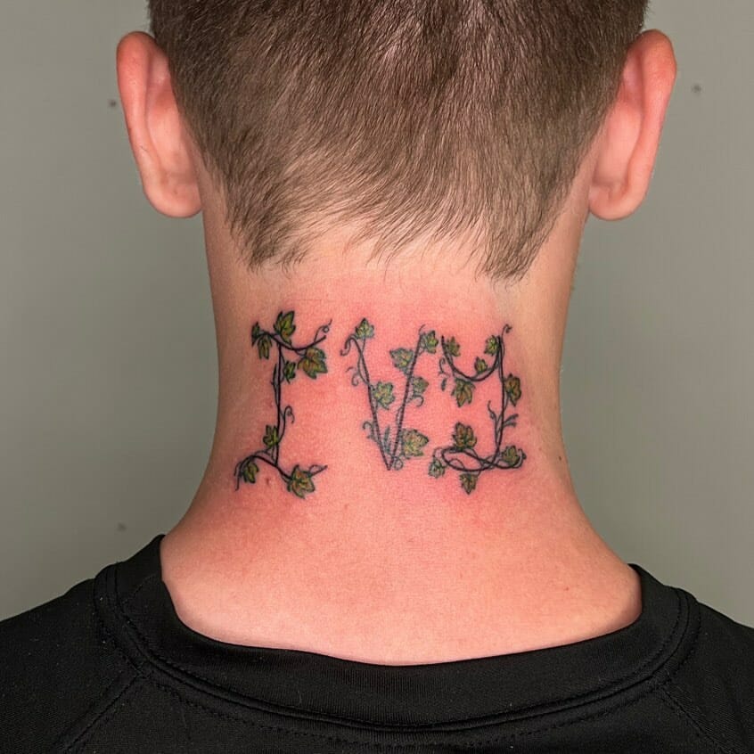 Leaf Vine Tattoo