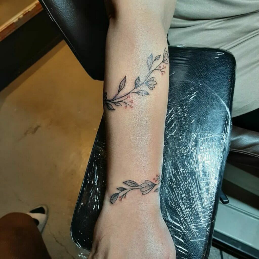 Leaf Vine Tattoo