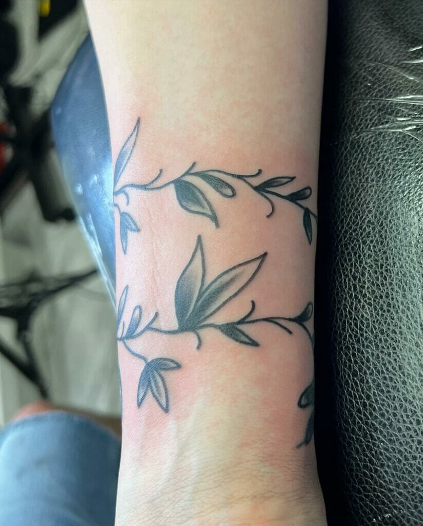 Leaf Vine Tattoo