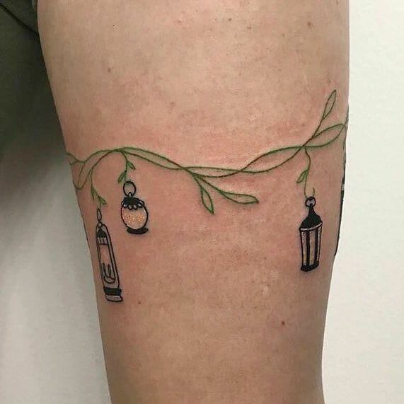 Leaf Vine Tattoo