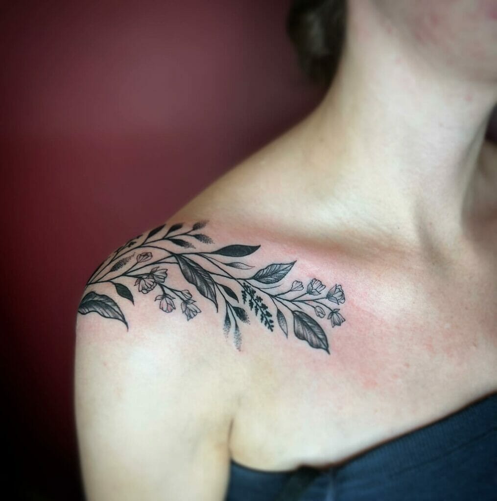 Leaf Vine Tattoo