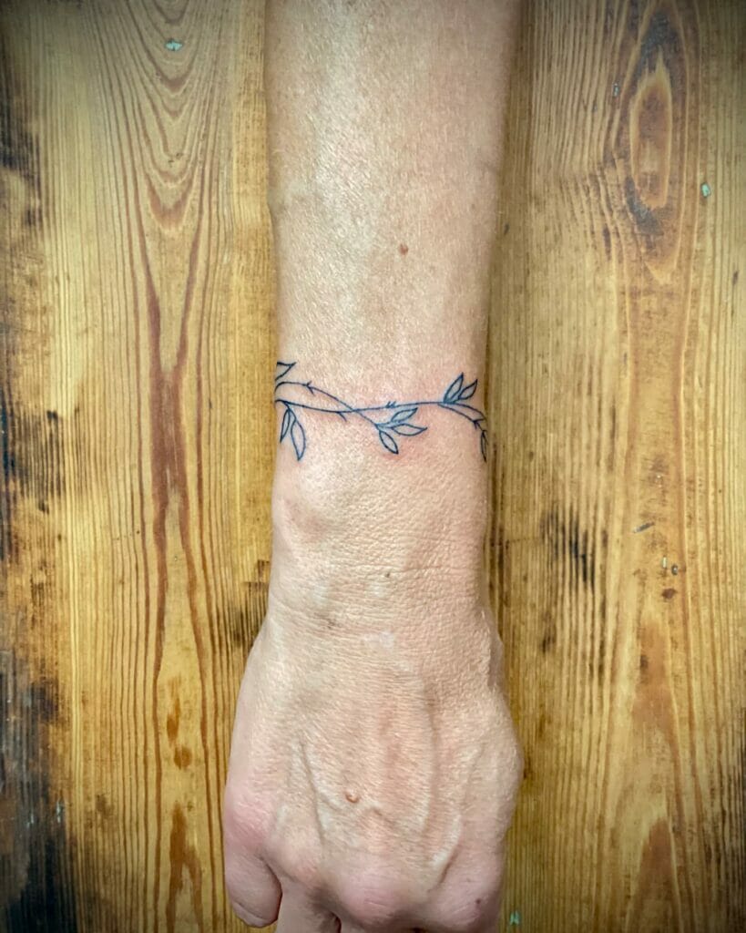 Leaf Vine Tattoo