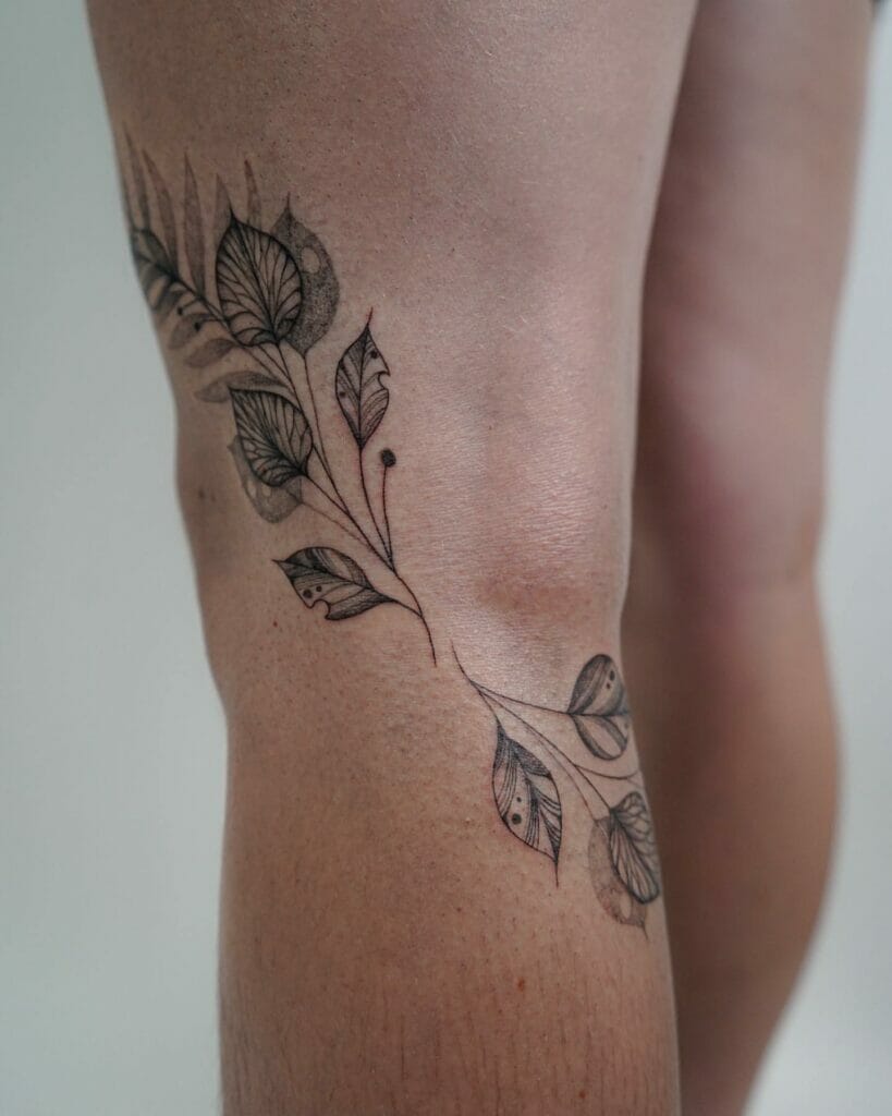 Leaf Vine Tattoo