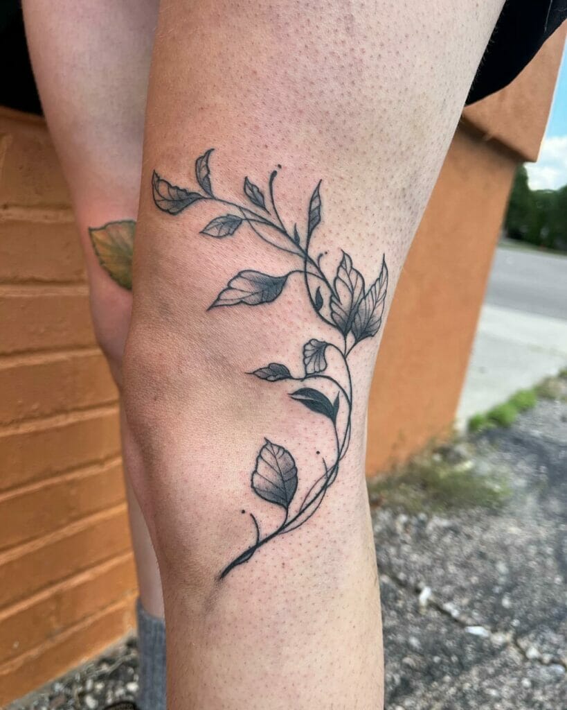 Leaf Vine Tattoo