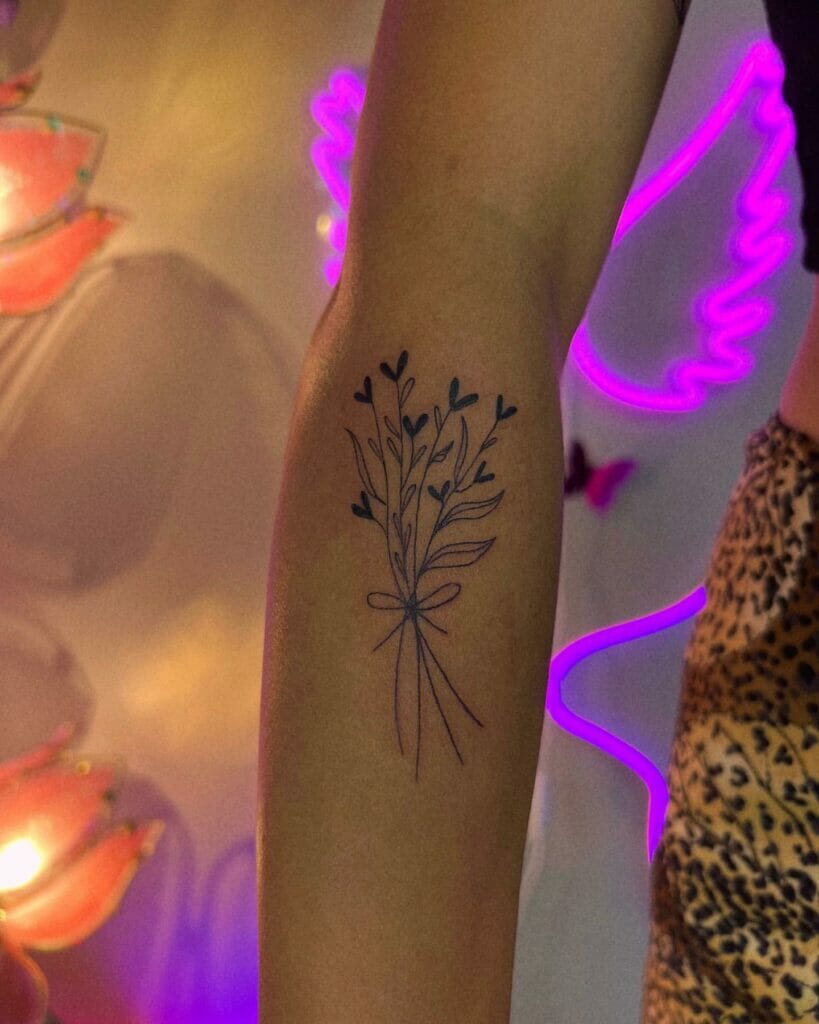 Leaf Vine Tattoo