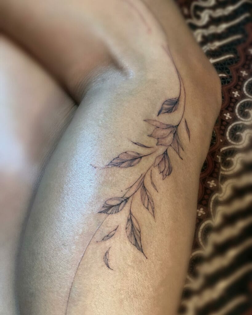 Leaf Vine Tattoo