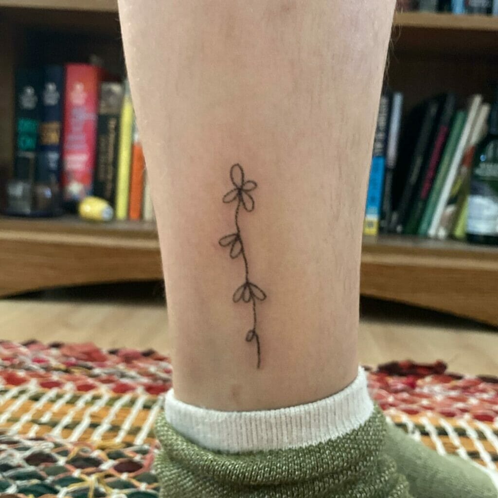 Leaf Vine Tattoo