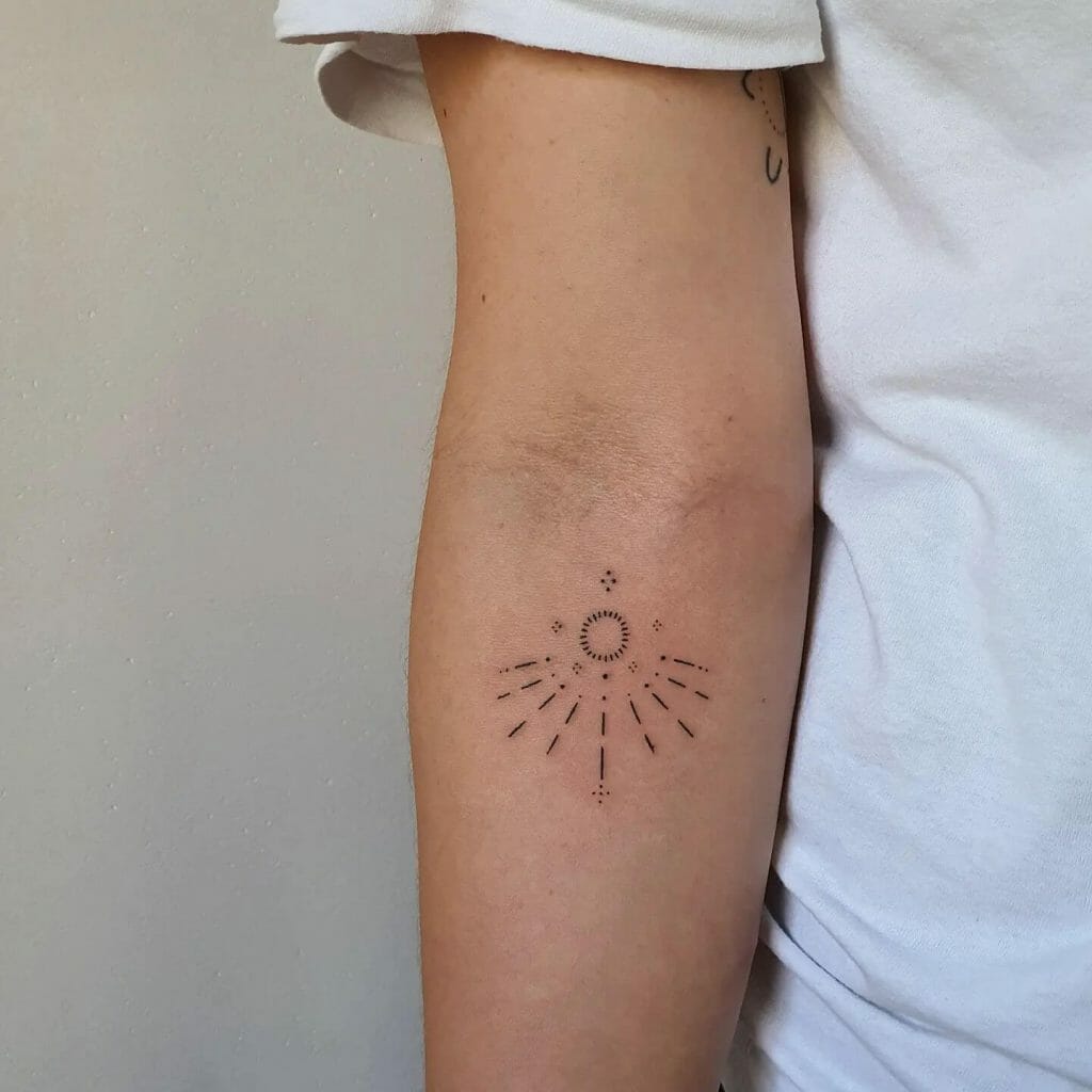 Small sun tattoos