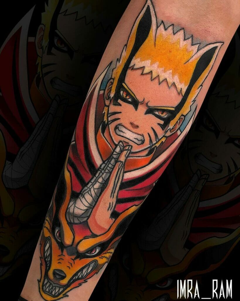 Kurama Naruto Tattoo