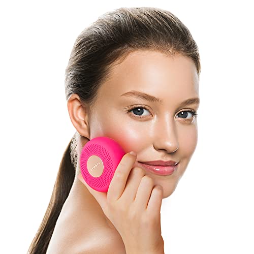Foreo Ufo Mini Facial Led Mask Treatment, Led Mask Therapy, Korean Skin Care, Electric Thermotherapy Facial Massager, Increase Absorption of Your Facial Care, Fuchsia