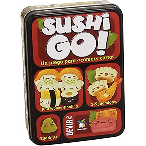 Devir - Sushi Go, Board Game, Card Game, Board Games with Friends, Party (BGSUSHI)