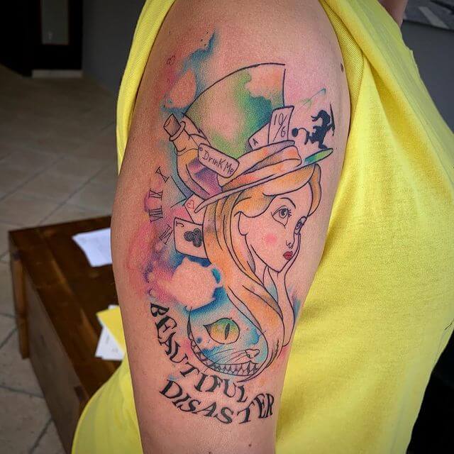 Alice tattoo