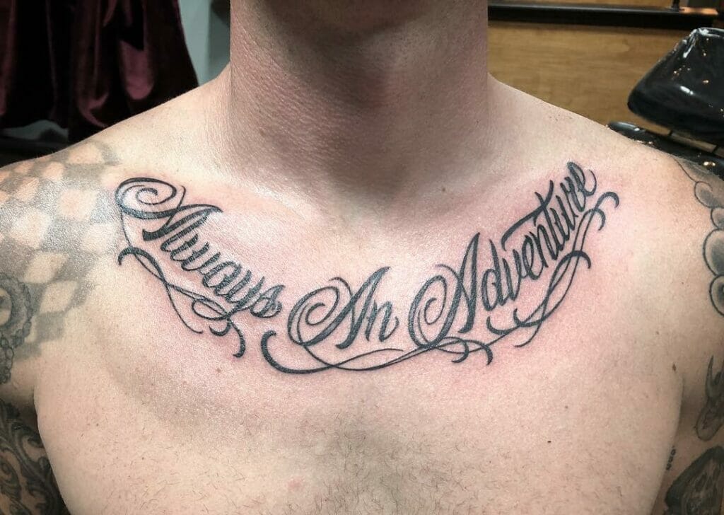 Always an adventure tattoo