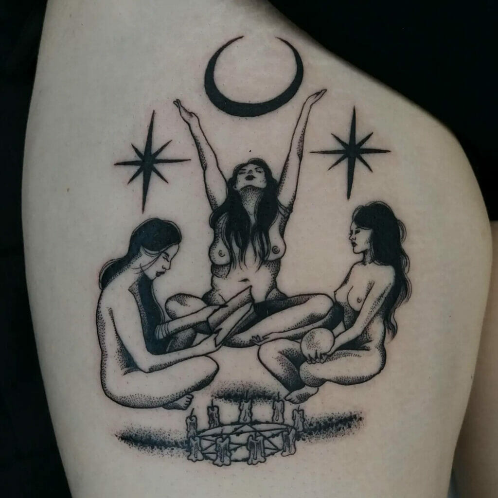 Dark Rituals Black Magic Tattoo