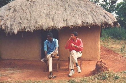 Barack Obama smokes with a relative Undated collection photo of Barack Obama smoking outside his family's cabin in Kenya, Africa Quitting smoking just before entering the most stressful time of your life is no easy task.  But that's exactly what Barack Obama tried to do before he launched his presidential campaign.  Given months of campaigning and constant pressure, it's little wonder that the now-elected President found the task difficult - he reportedly gave in to temptation on a number of occasions.  However, the soon-to-be president is now apparently nicotine-free after winning the fight.  The then-senator first announced his decision to quit in 2007 to please his wife, Michelle, while he was on The David Letterman Show.  Of course, his exposure to the American public, which might be suspicious of a cigarette-addicted President, was undoubtedly a powerful motivation as well.