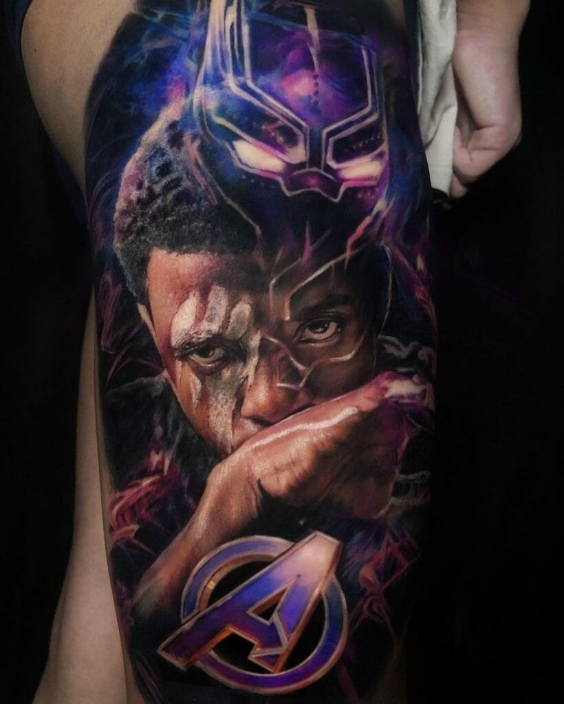 Black Panther Tattoo für den Marvel-Fan