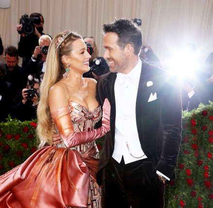 Blake Lively and Ryan Reynolds Costume Institute Benefit celebrate the opening of In America: An Anthology of Fashion, Arrivals, The Metropolitan Museum of Art, New York, USA - May 02, 2022