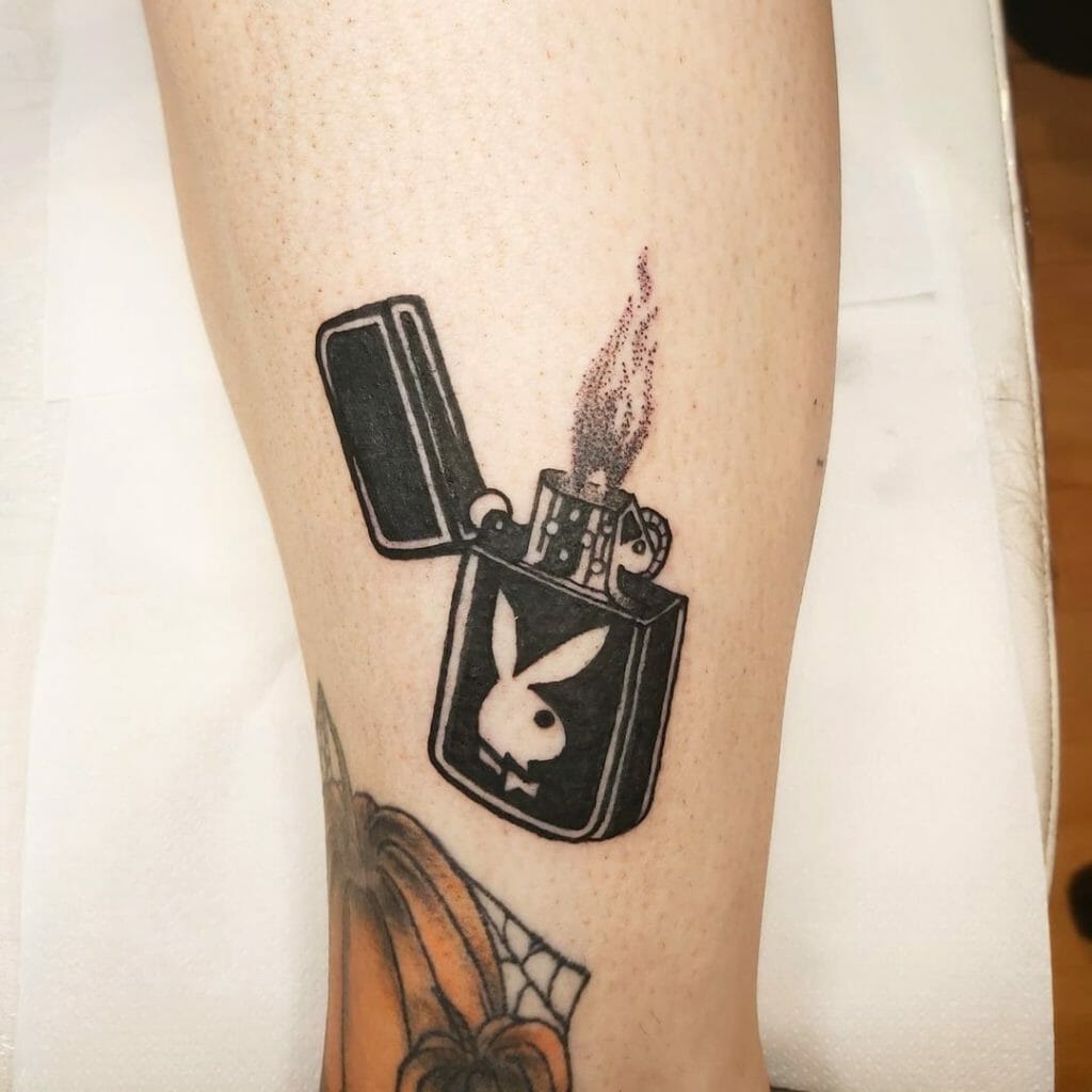 Bunny Lighter Tattoo