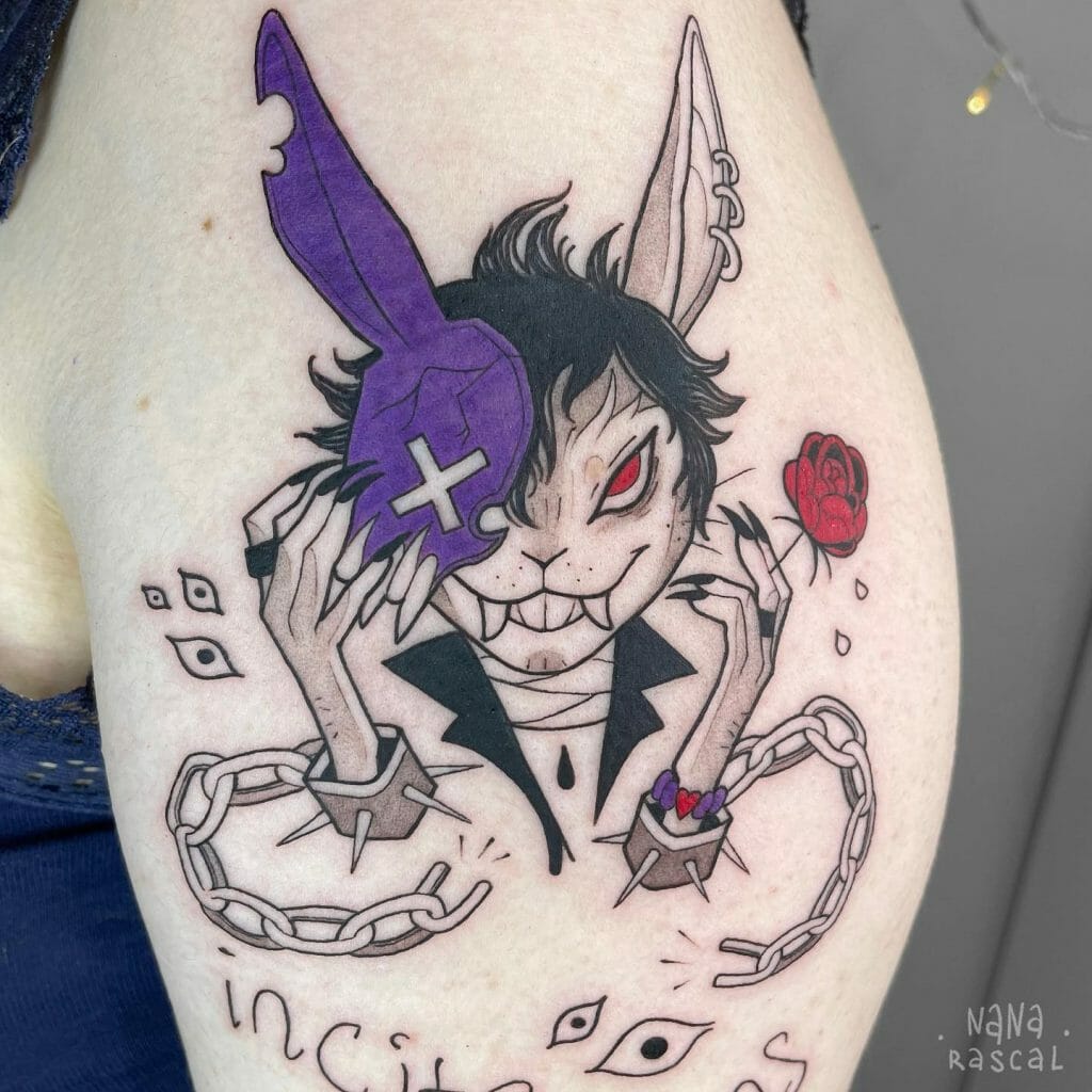 Corpse husband character tattoo