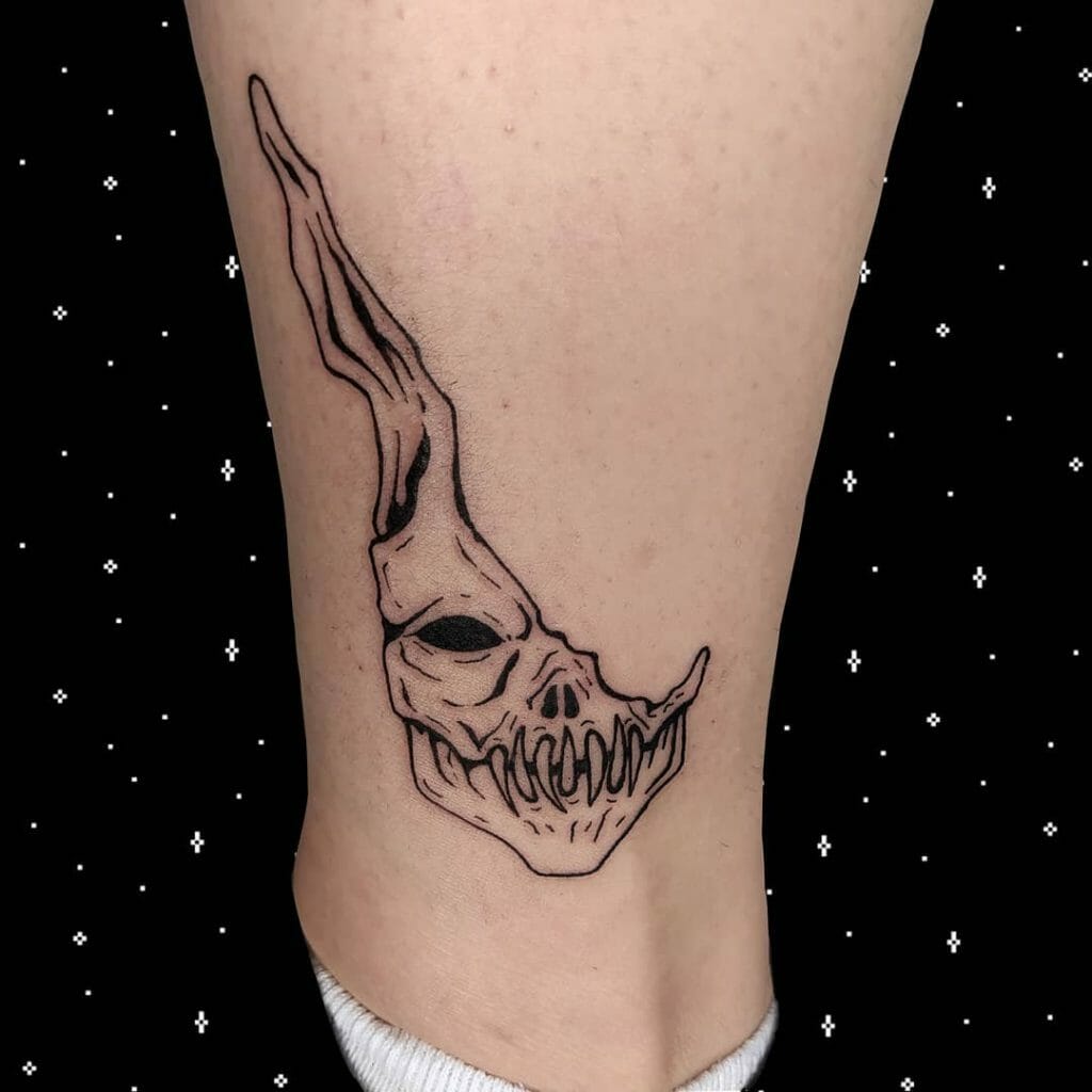 Corpse Husband Mask Tattoo