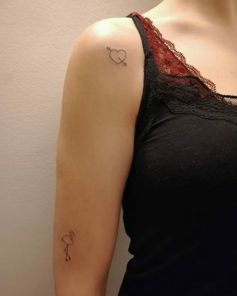 Cupid Arrow Tattoo